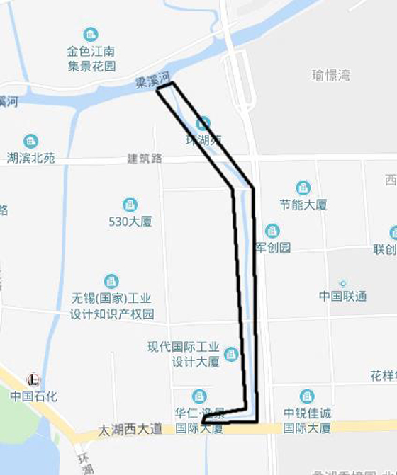 西新河黑臭河道综合整治项目示意图